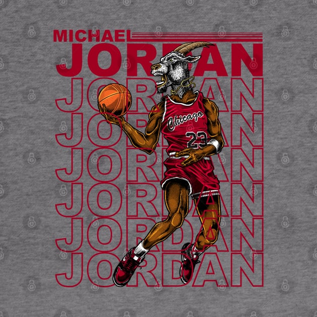 Michael Jordan 23 Basketball by Bernards
